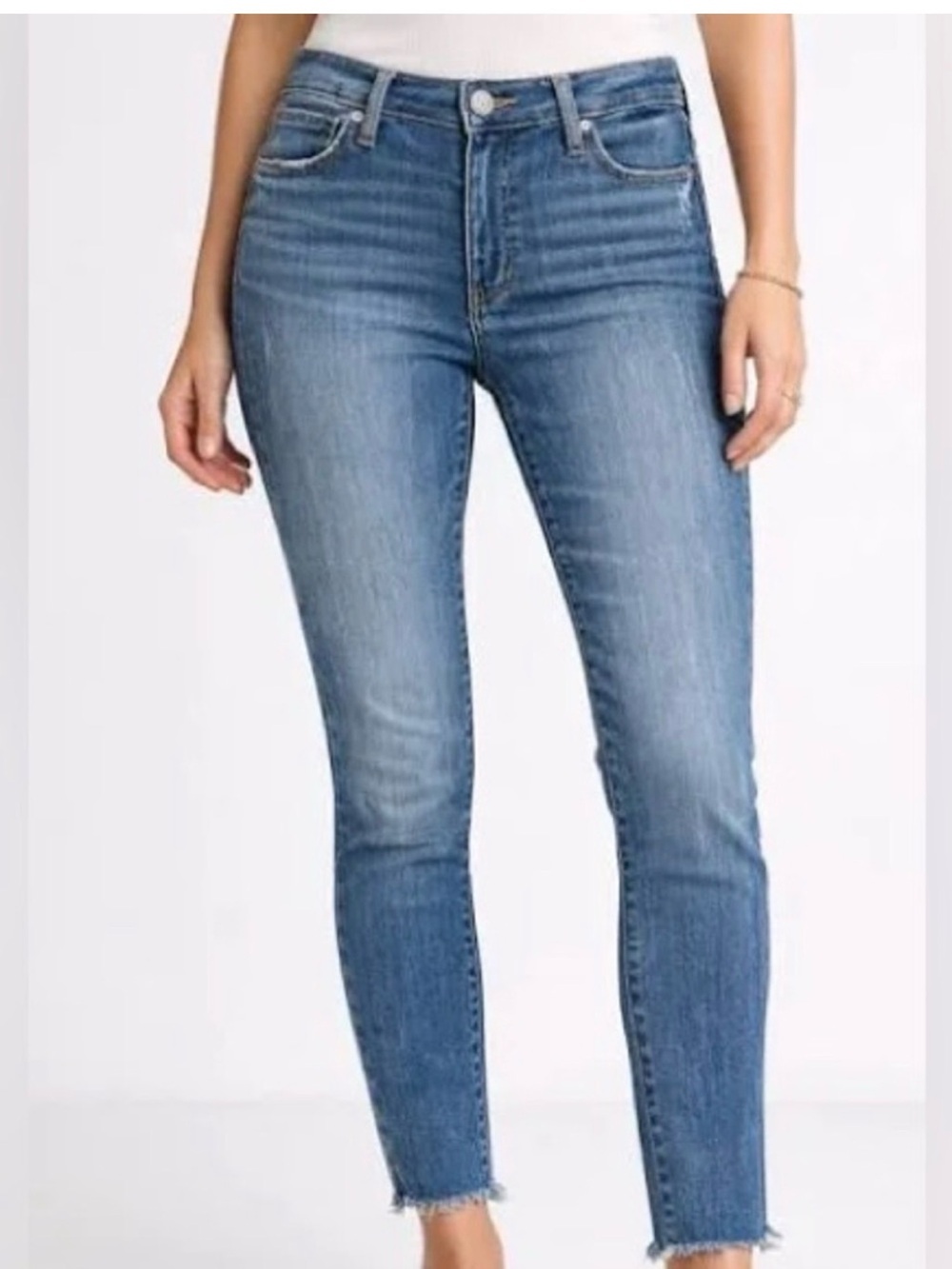 LOFT Light Blue Ankle Skinny Jeans